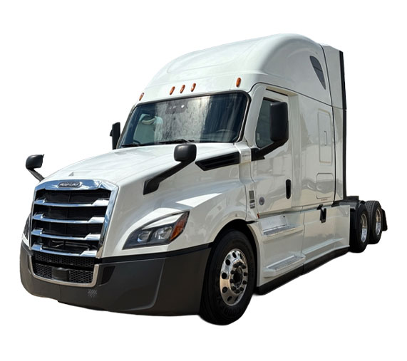 White 2021 Freightliner Cascadia