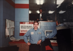 Image of Eric Jorgensen starting his first job in 1983