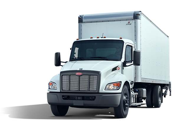 Peterbilt 535 box truck