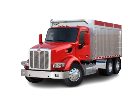 Image of a Peterbilt truck model 567