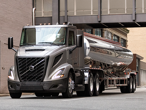 Volvo VNR 300_Industrial background